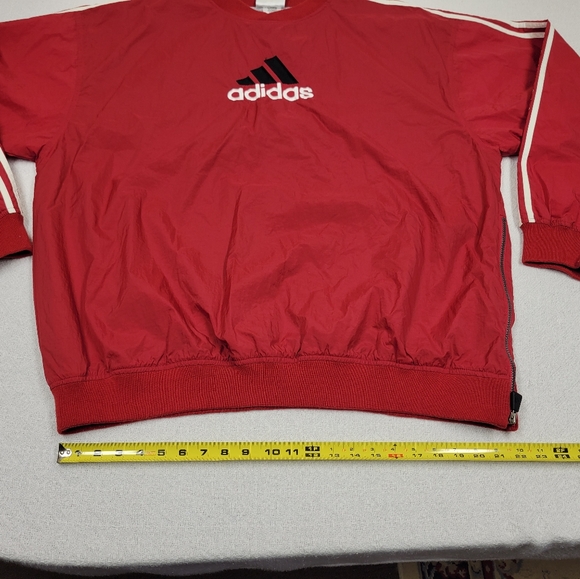 Men's adidas Athletic Warm Up Pullover Jacket - Picture 5 of 11